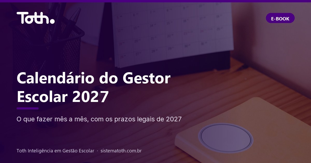 Calendário do Gestor Escolar 2027